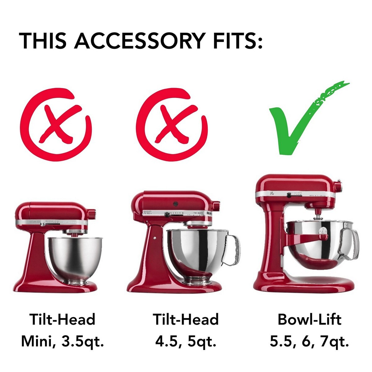 5-Qt. Bowl-Lift Coated C-Dough Hook - Image 2