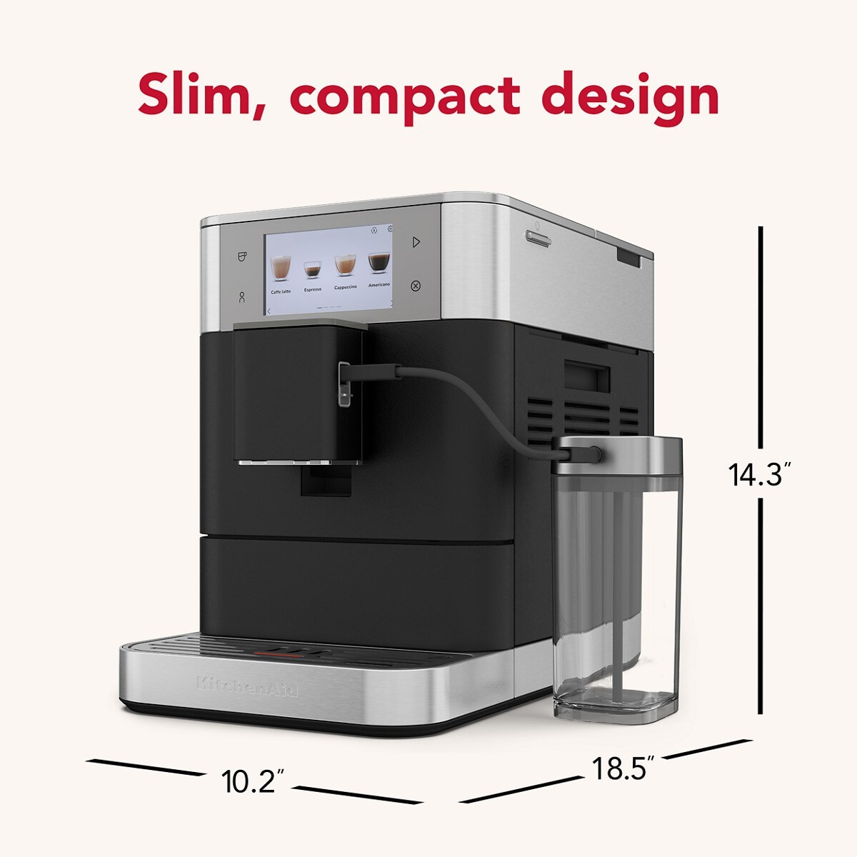 Fully Automatic Espresso Machine KF8 - Cast Iron Black - Image 2