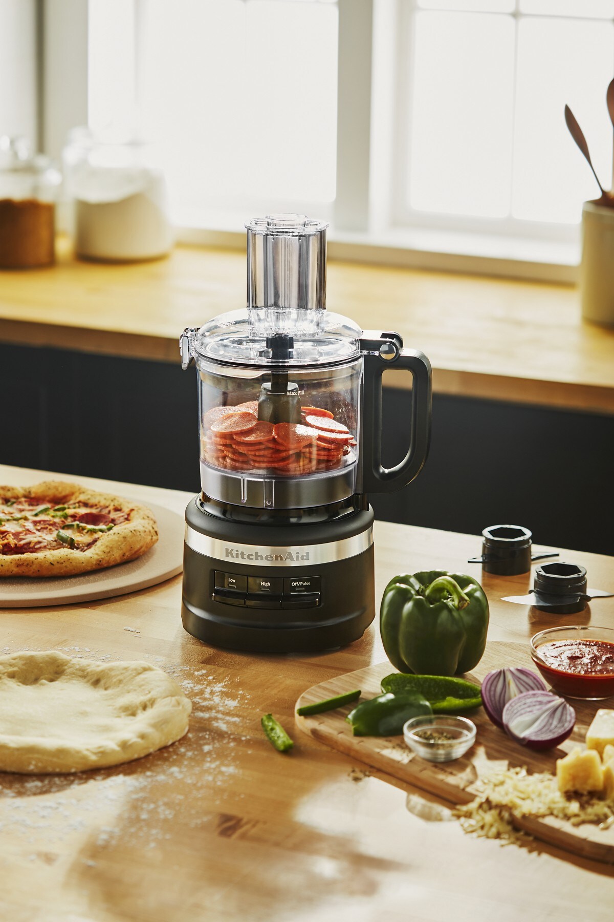 7 Cup Food Processor - Black Matte - Image 4