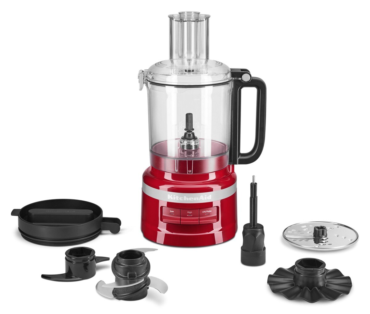9 Cup Food Processor - Empire Red