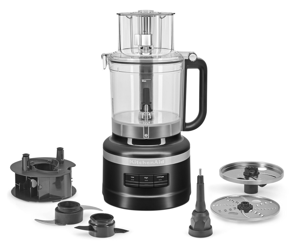 13-Cup Food Processor - Black Matte