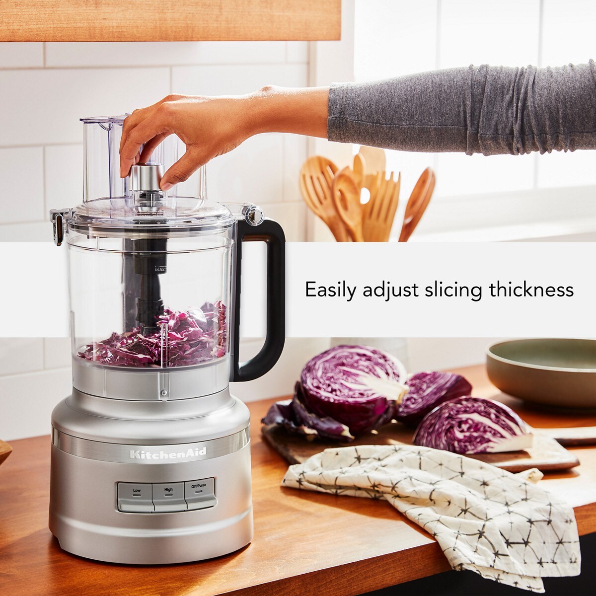 13-Cup Food Processor - Contour Silver - Image 5