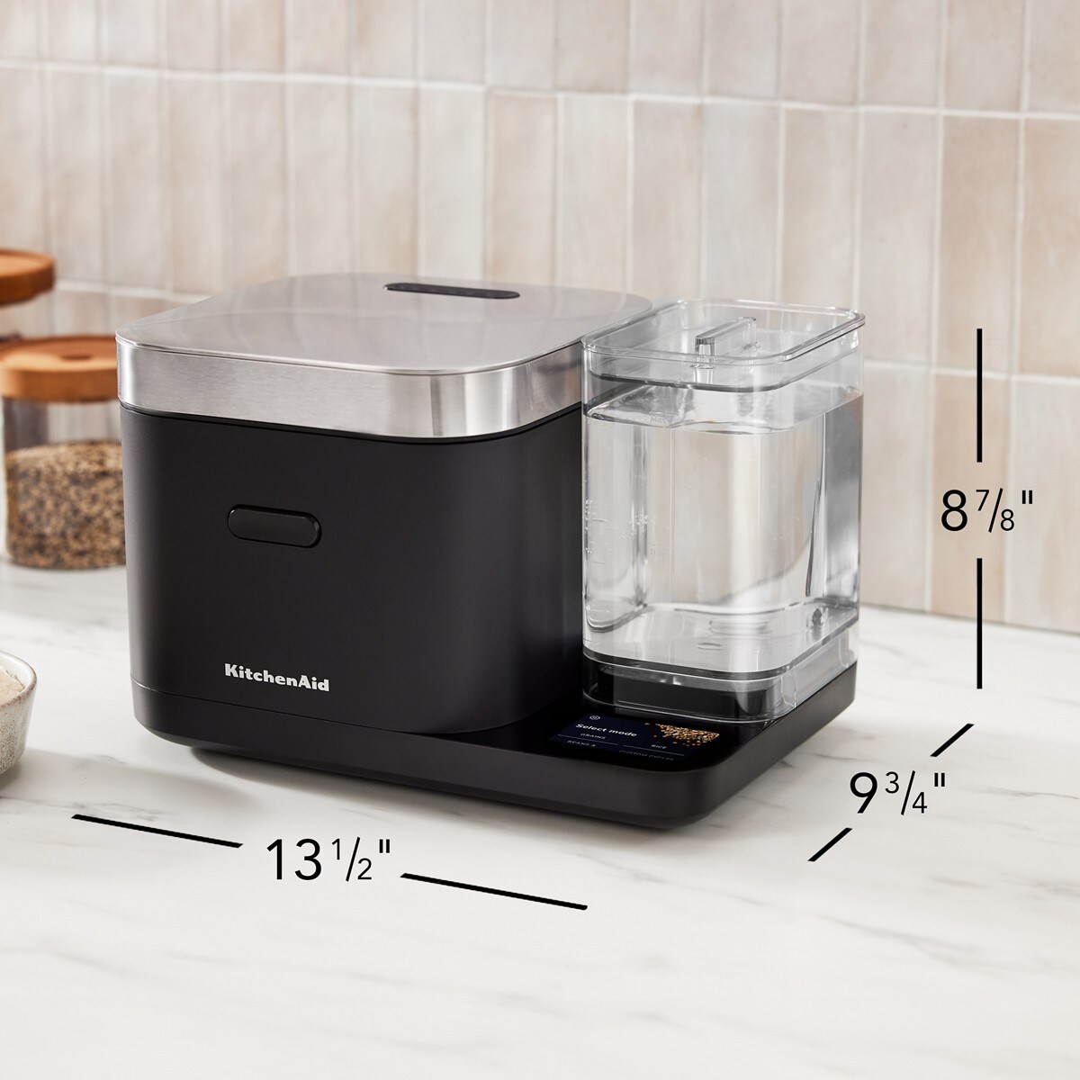 Grain and Rice Cooker - Black Matte - Image 5
