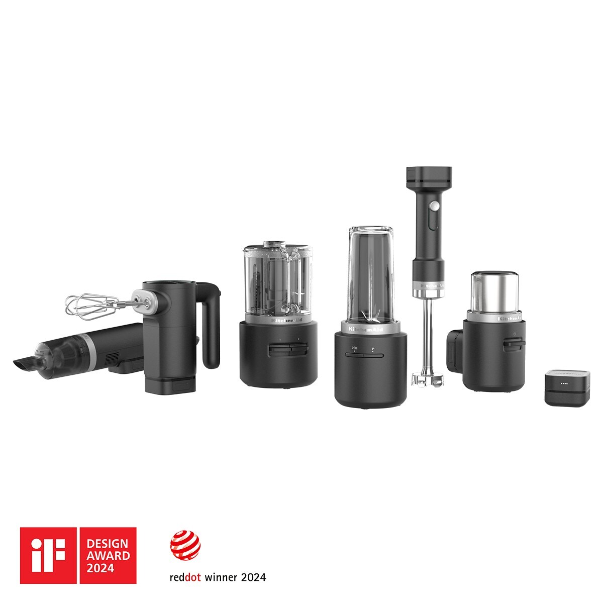 KitchenAid Go® Cordless Hand Blender - battery included - Black Matte - Image 2