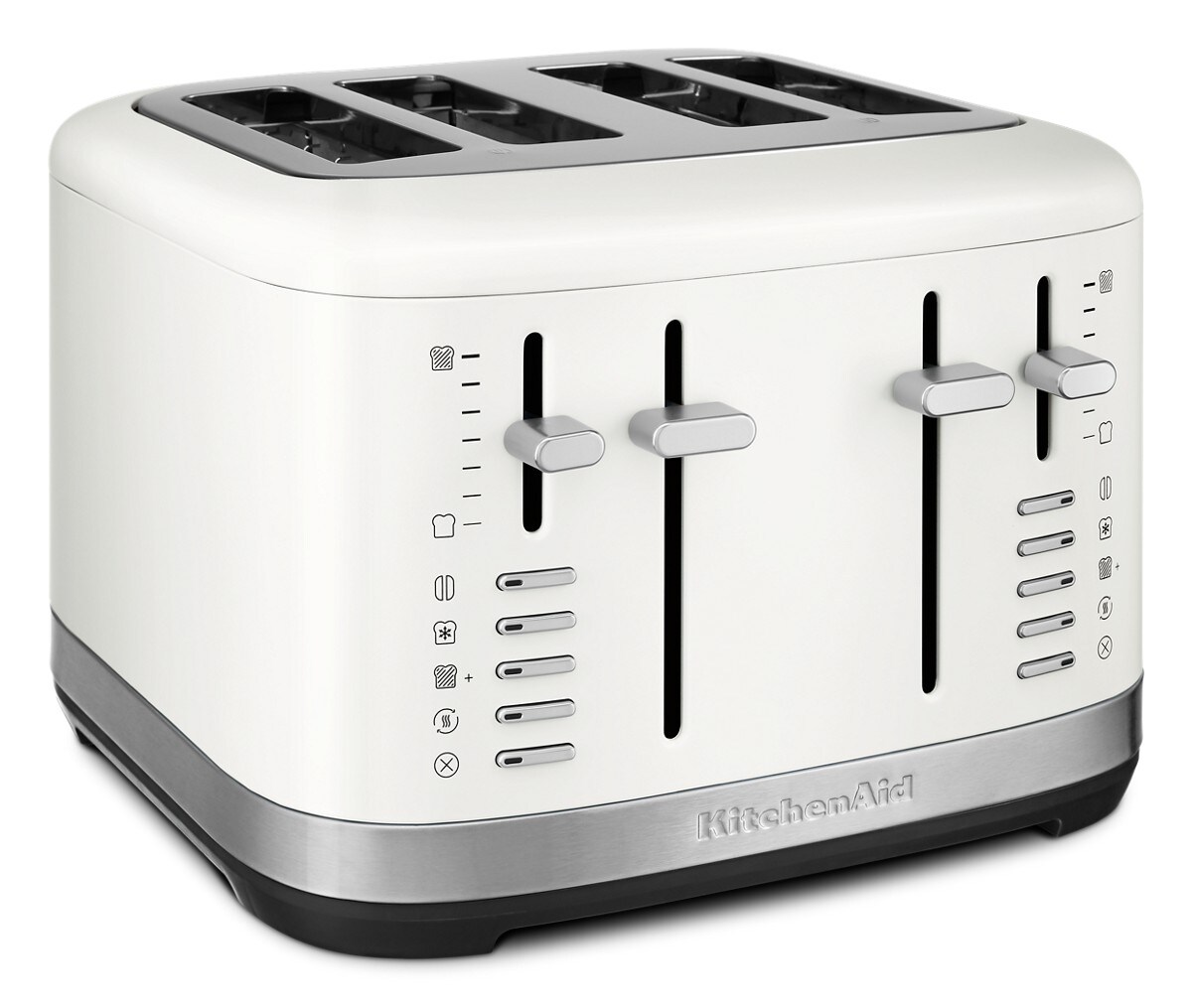 4 Slice Toaster - Porcelain White
