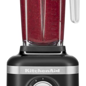K150 3 Speed Ice Crushing Blender with 2 Personal Blender Jars - Black Matte