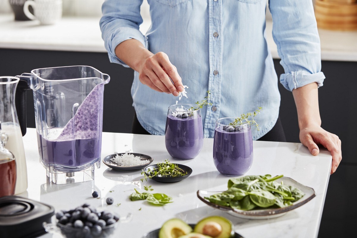 K400 Variable Speed Blender - Blue Velvet - Image 6