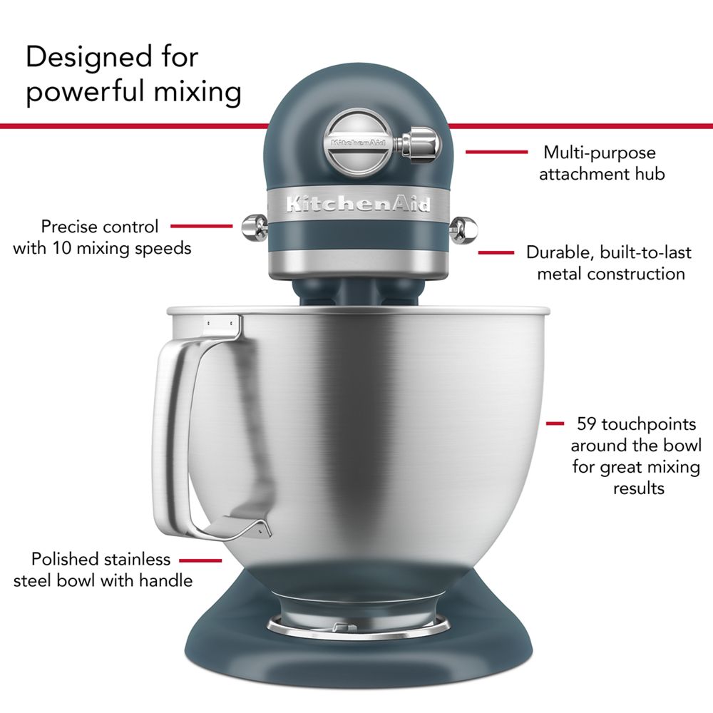 Artisan® Series 5 Quart Tilt-Head Stand Mixer with Premium Touchpoints - Agave - Image 6