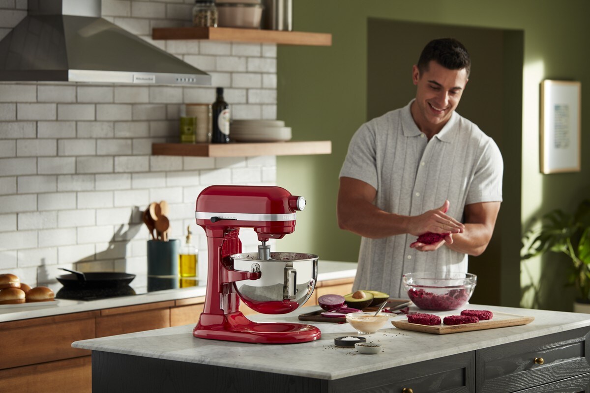 KitchenAid® 5.5 Quart Bowl-Lift Stand Mixer - Empire Red - Image 6