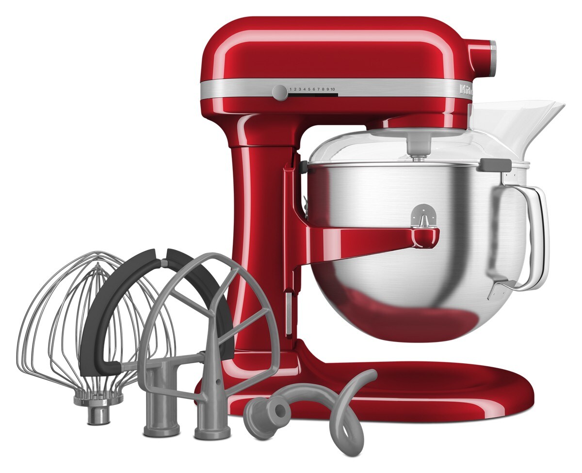 KitchenAid® 7 Quart Bowl-Lift Stand Mixer - Candy Apple Red - Image 2