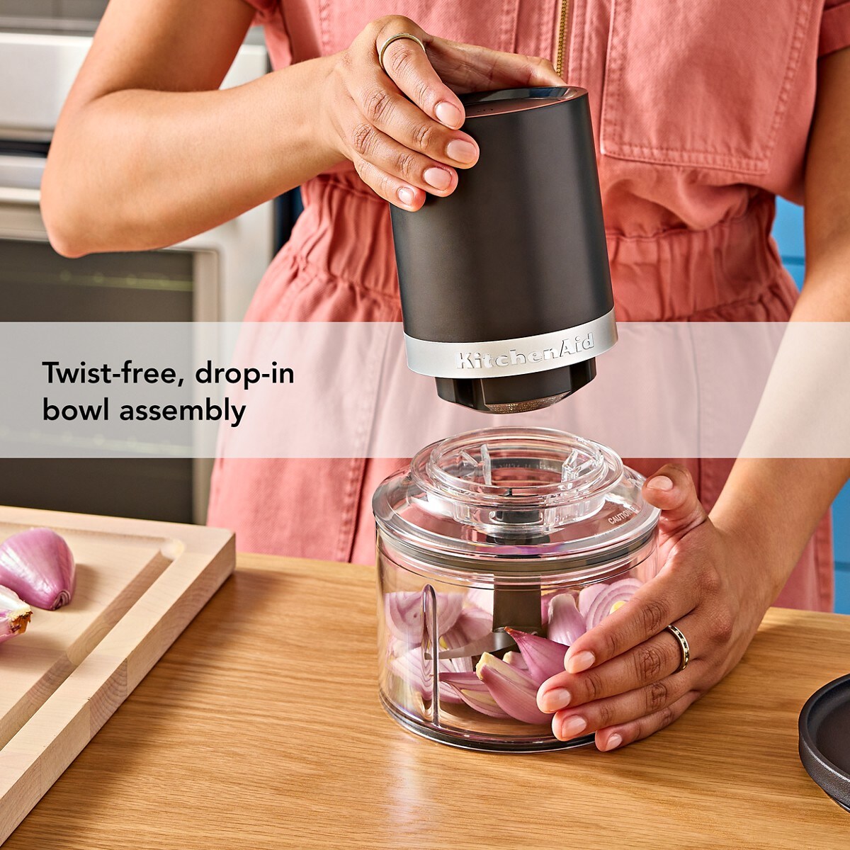 KitchenAid Go® Cordless Top Down Chopper Accessory Bowls (2 pack) - Image 3