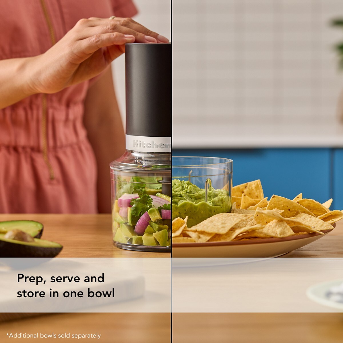 KitchenAid Go® Cordless Top Down Chopper Accessory Bowls (2 pack) - Image 4