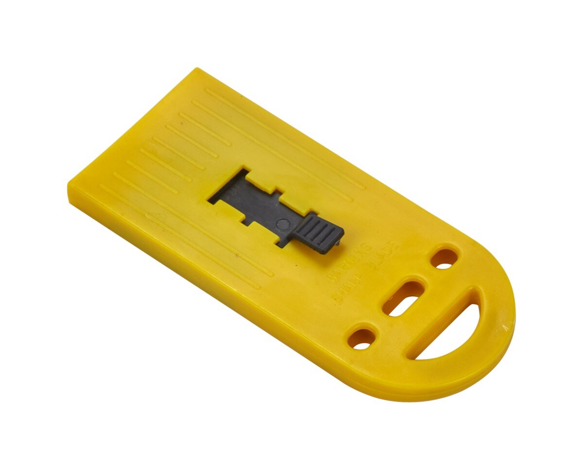 Retractable Scraping Tool with Razor Blade - for Cleaning Glass Cooktops
